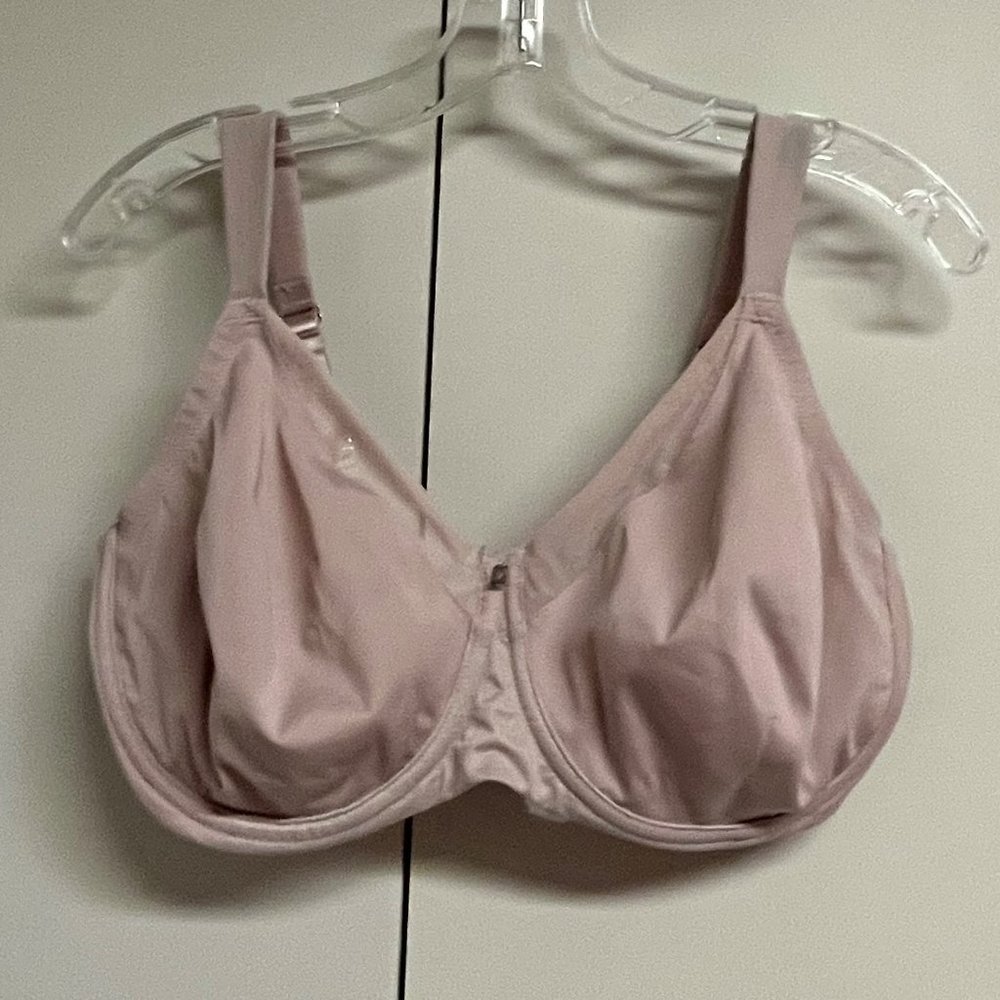 Triumph Seamless Underwire Minimizer, 36G, in Rose.